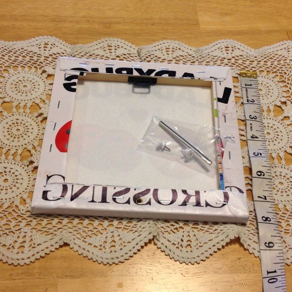 Ladybug Crossing wall art, cute and colorful - Picture 2 of 2